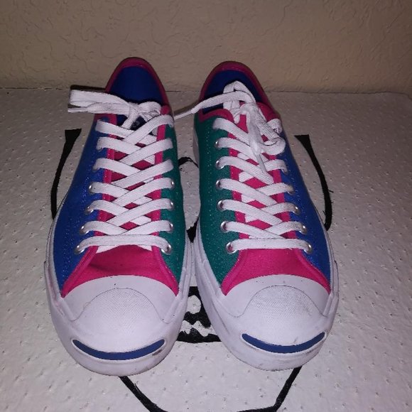 Converse Jack Purcell Happy Camper Game Royal low top - Picture 1 of 4